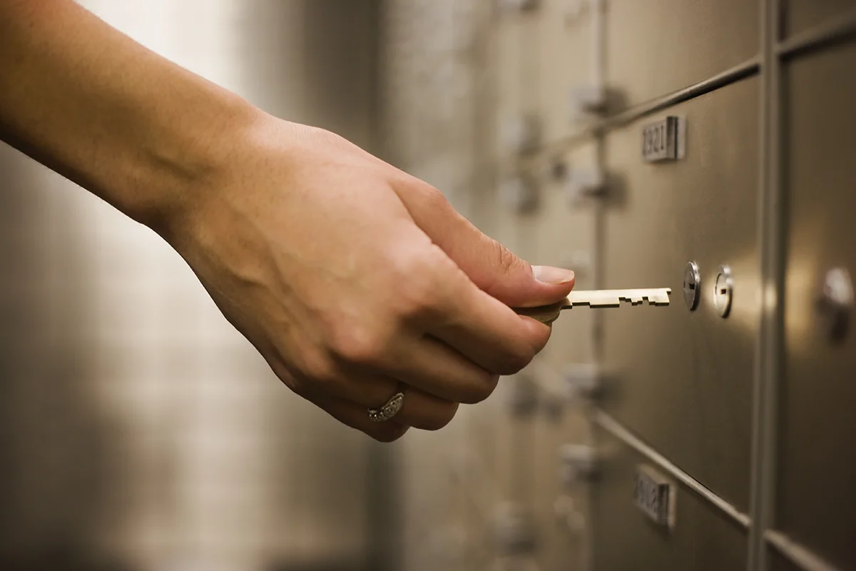 deposit box